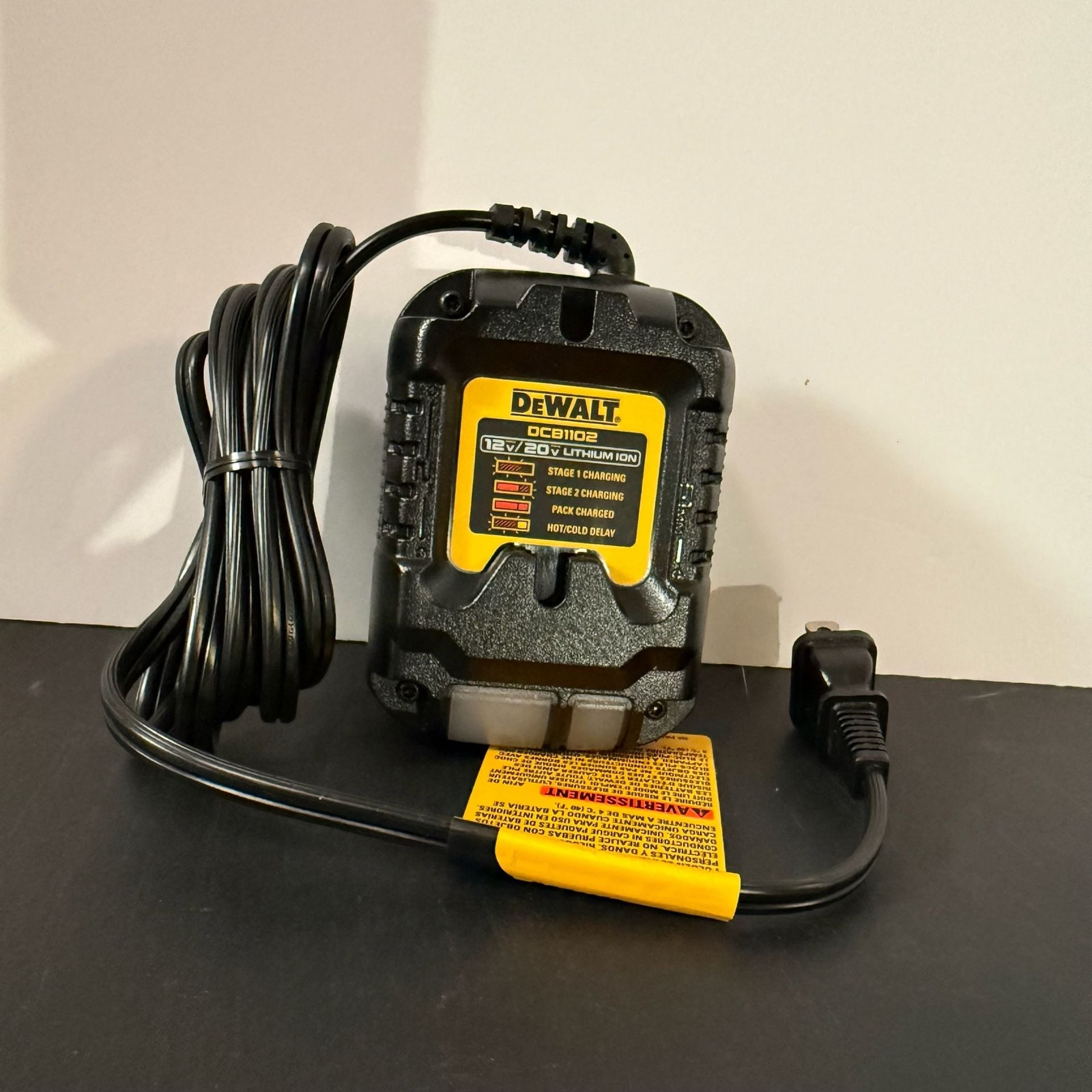 DEWALT DCB1102 12V/20V MAX Lithium-Ion Compact Battery Charger