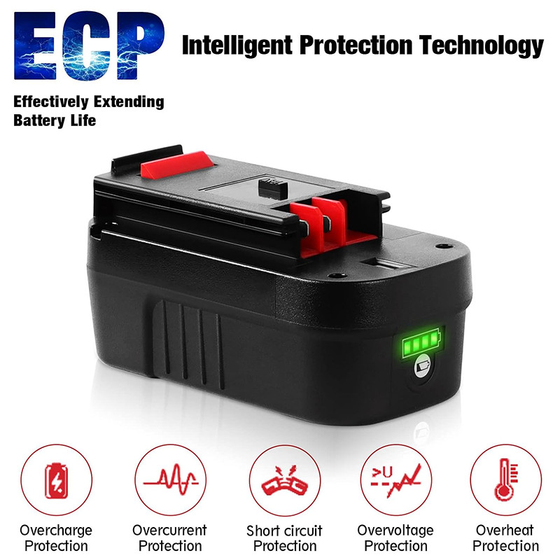 HPB18 18V HPB18-OPE 244760-00 18 VOLT 7.0AH Li-ion BATTERY FOR BLACK AND DECKER