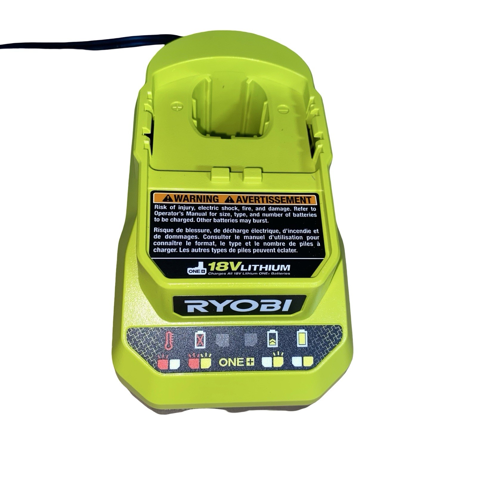 RYOBI PCG002 18V Volt ONE+ Lithium-Ion Battery Charger NEW Genuine OEM GEN II