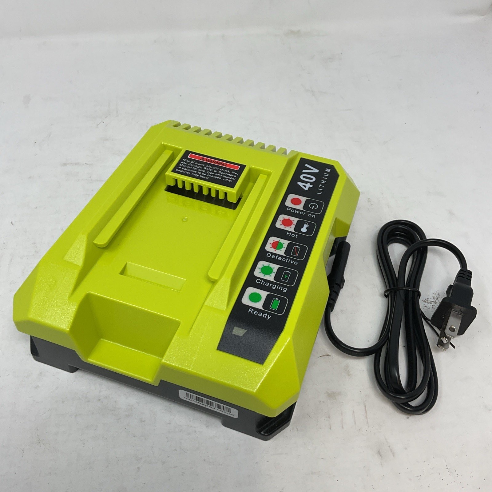 Replacement 40V Volt Battery Charger Compatible OP401 Fast Charging for Ryobi