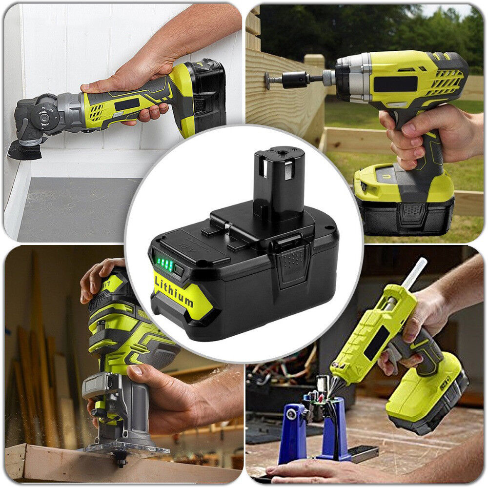 2PACK 8.0Ah Li-ion Battery For Ryobi 18V One+ Plus P108 P103 P105 P107 P109 P104