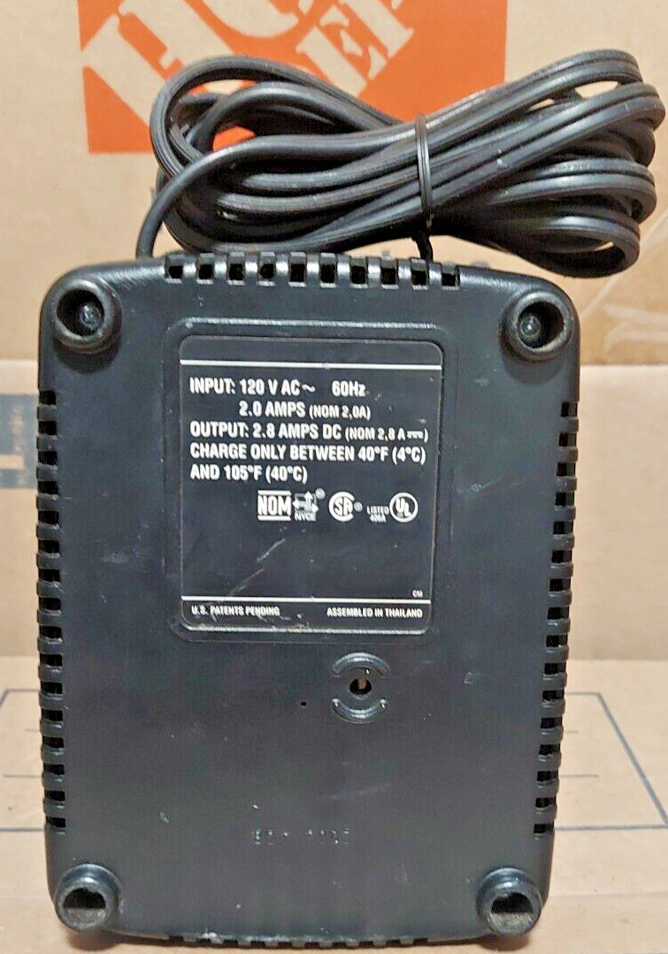 Dewalt DW9107 NiCd Battery Hour Charger for 9.6v 12v 14.4v Batteries Black OEM