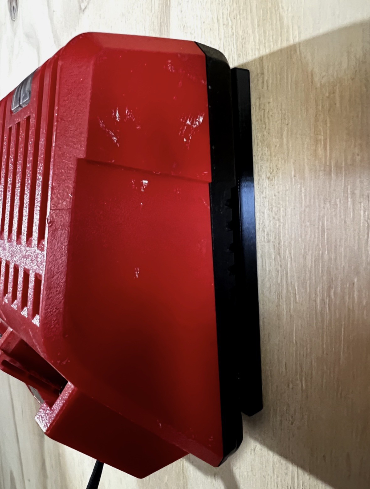 Wall Mount Bracket for Milwaukee M12/M18 Charger 48-59-1812 | Durable 3D Printed