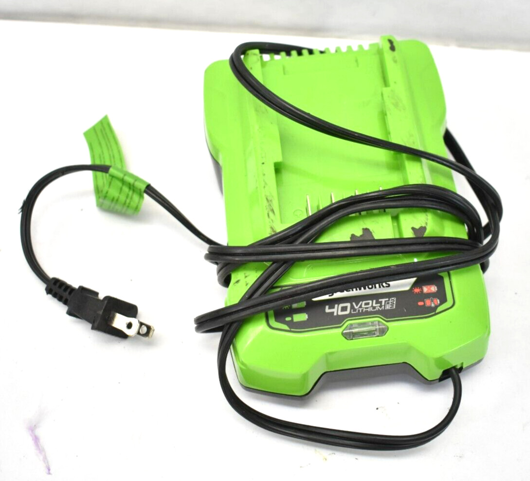 Greenworks 40V Lithium Ion Battery Charger Device 29482 Genuine OEM USED