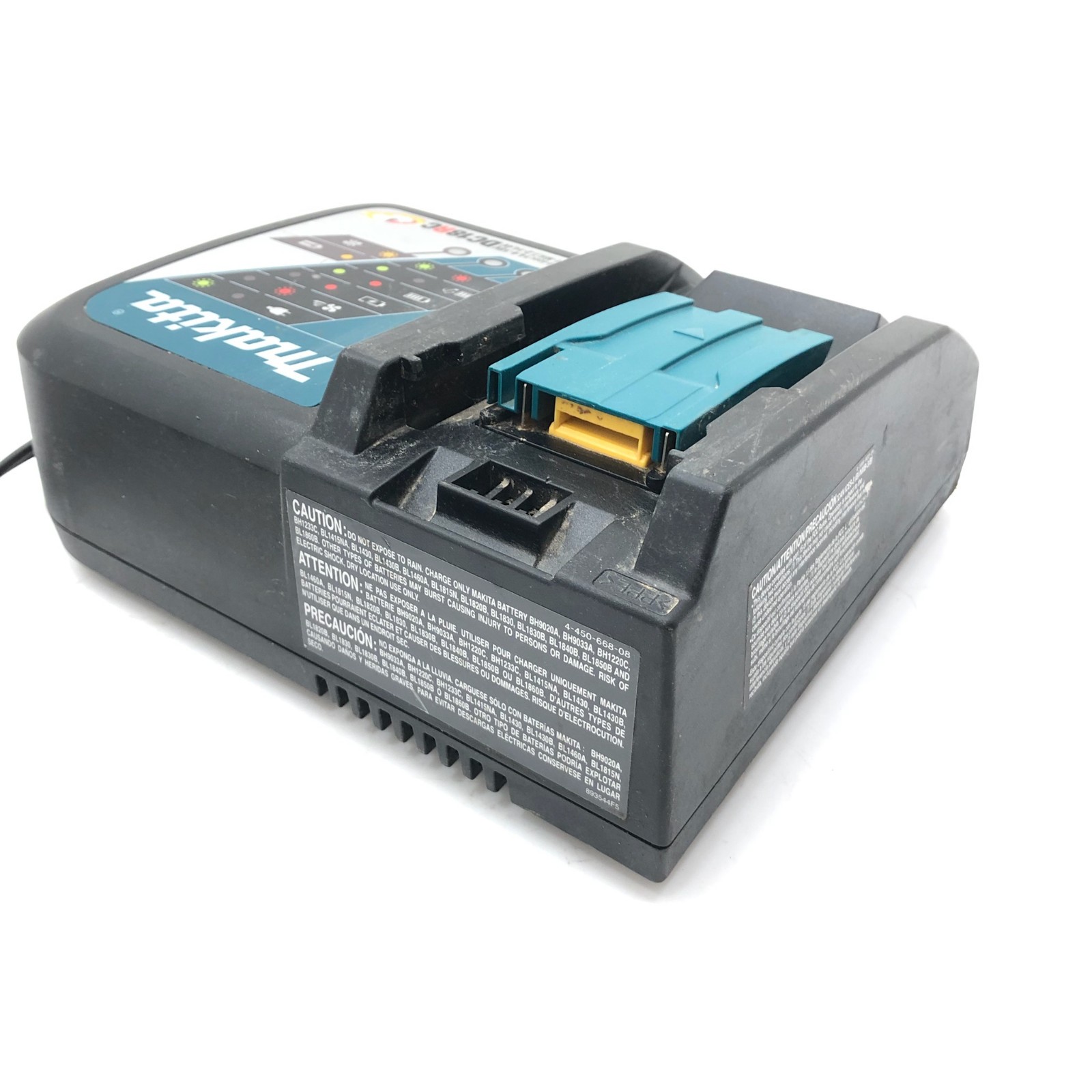 Lot (2) Makita DC18RC-S Fast Battery Charging Station Li-ion & Ni-MH 7.2-18V