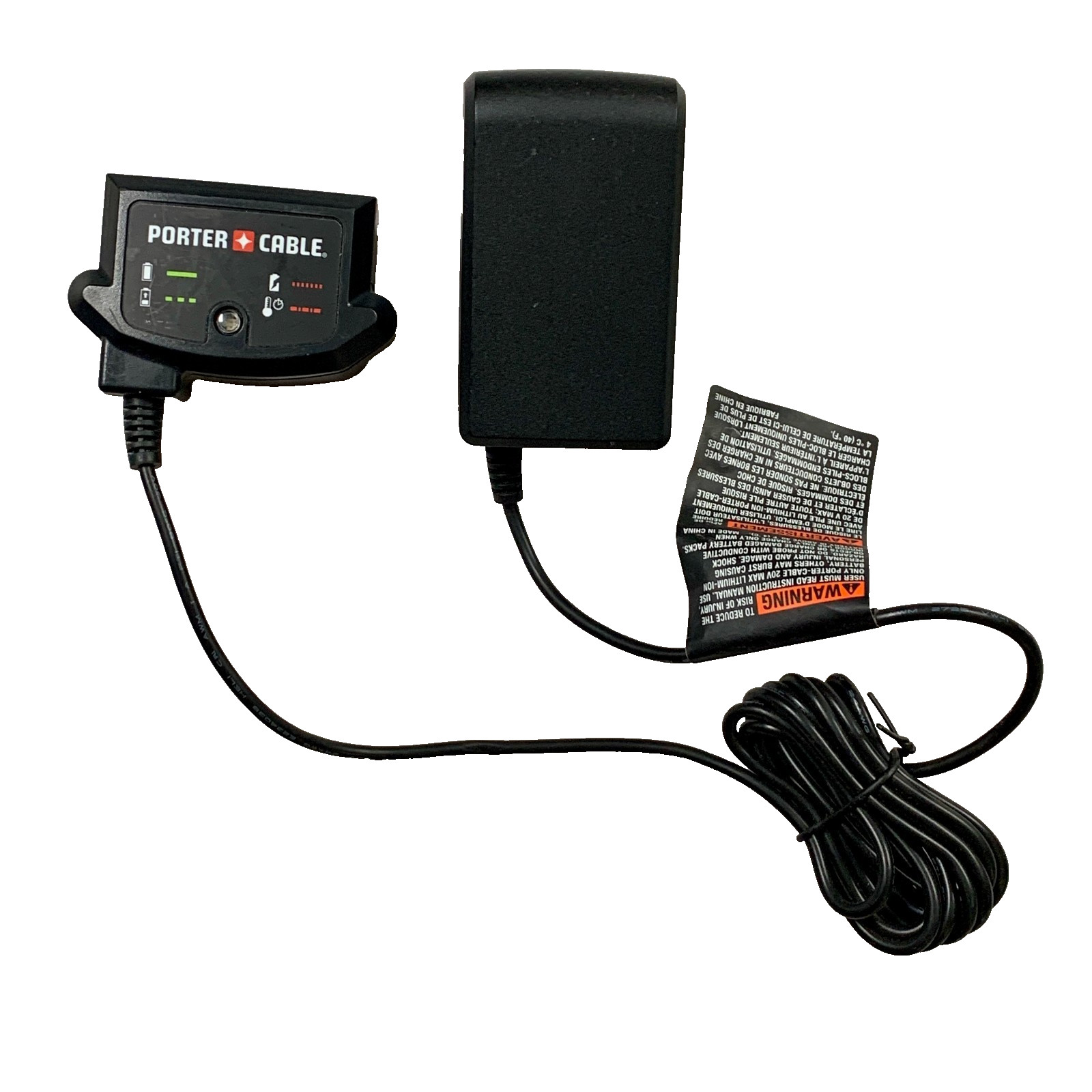 PORTER CABLE PCC699L 20V Max Lithium Ion 20 Volt Battery Charger 001