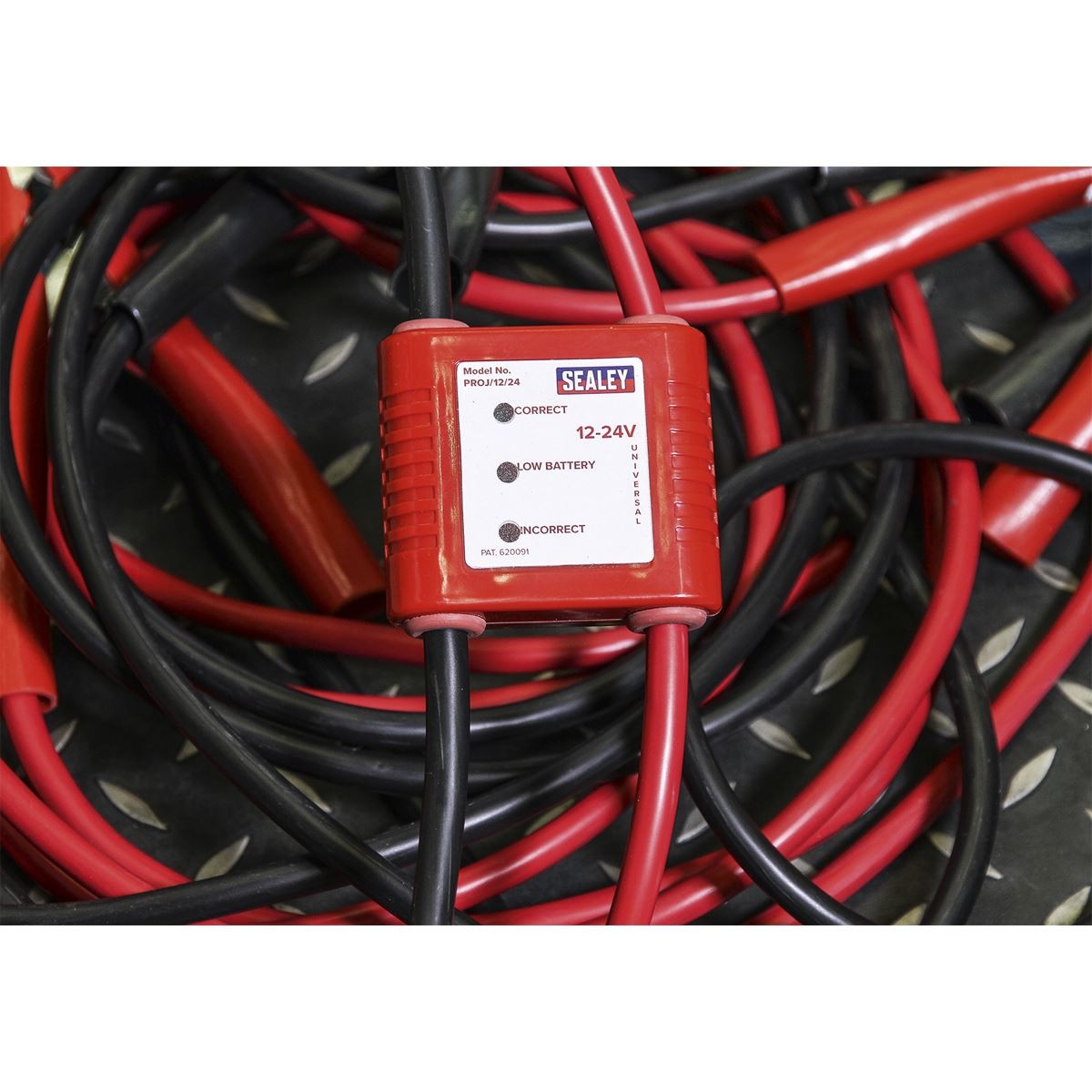 Sealey Booster Cables 7m 450A 25mm� with 12/24V Electronics Protection PROJ/12/2