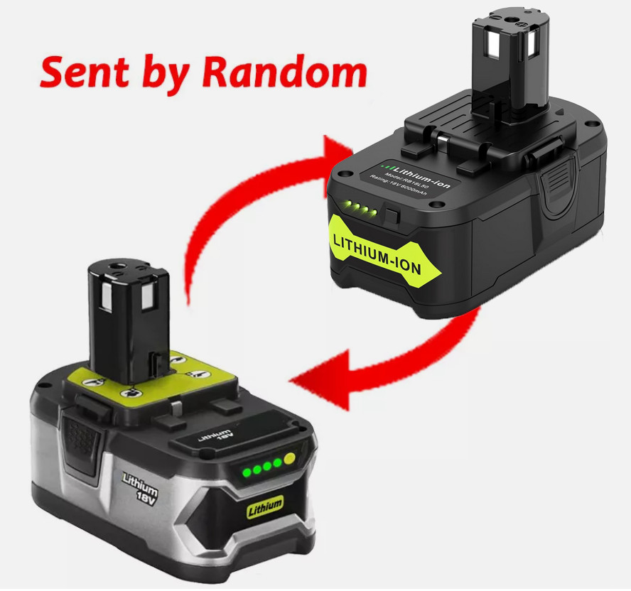 2Pack 8.0Ah For RYOBI P108 18V Battery High Capacity Lithium-Ion For One Plus US