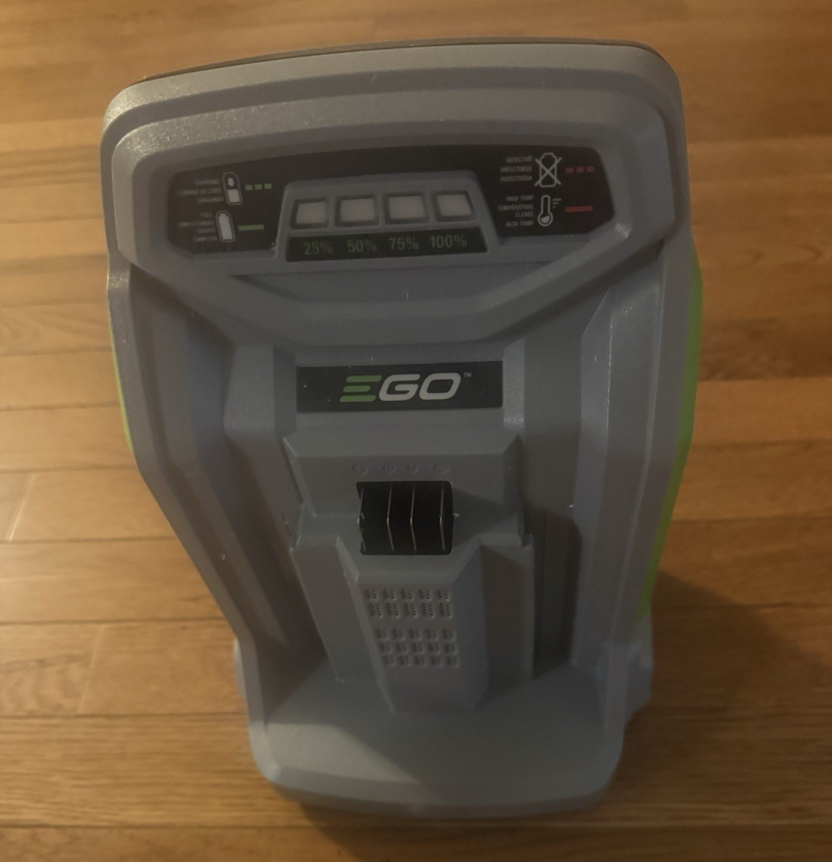 EGO Power+ Rapid Charger CH5500 Gray 120V Single Battery Charging Station