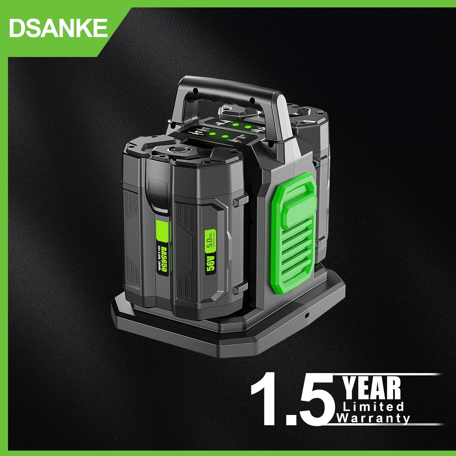 For EGO Power+ 56V Lithium Battery BA2800T BA4200 Fast Dual Port Charger CH2800D