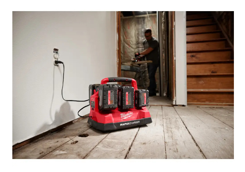 Milwaukee M18 Six Bay Rapid Charger Station | MPN : 48-59-1809 | Pack of 1