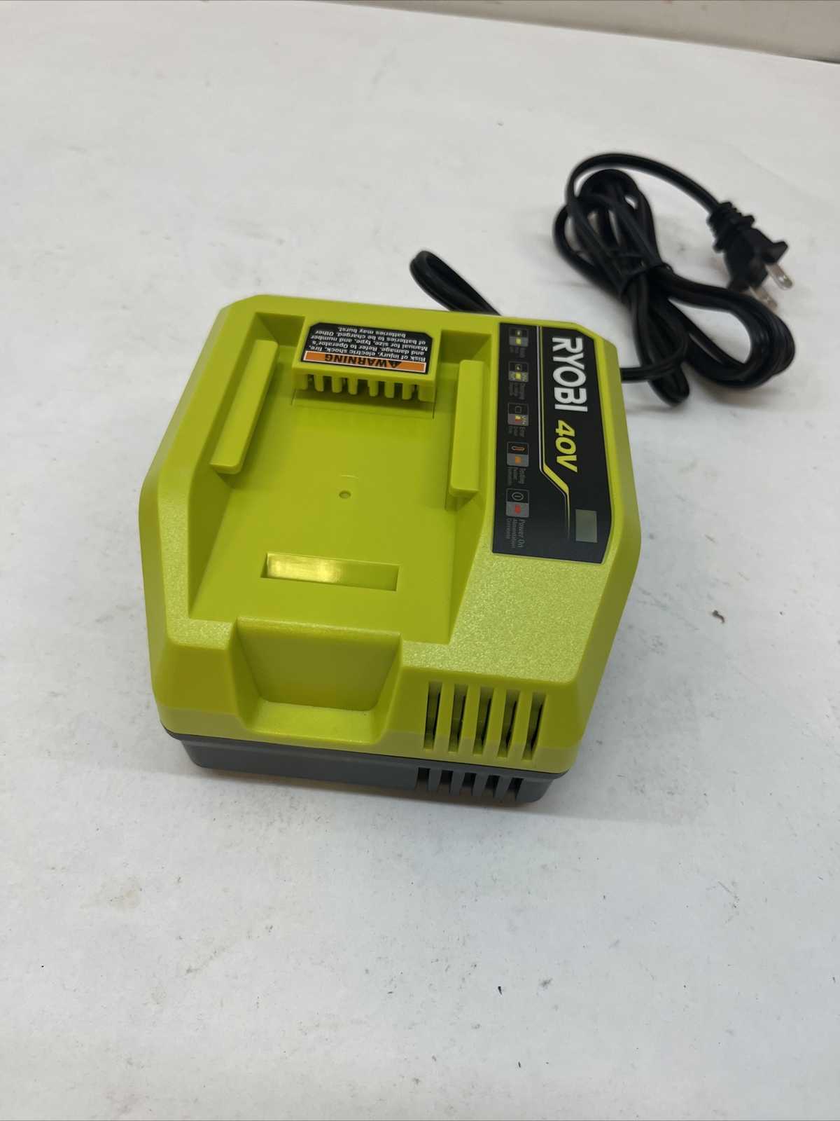 Ryobi OP408VNM 40 Volt Lithium Ion Battery Charger For Power Tools New Old Stock