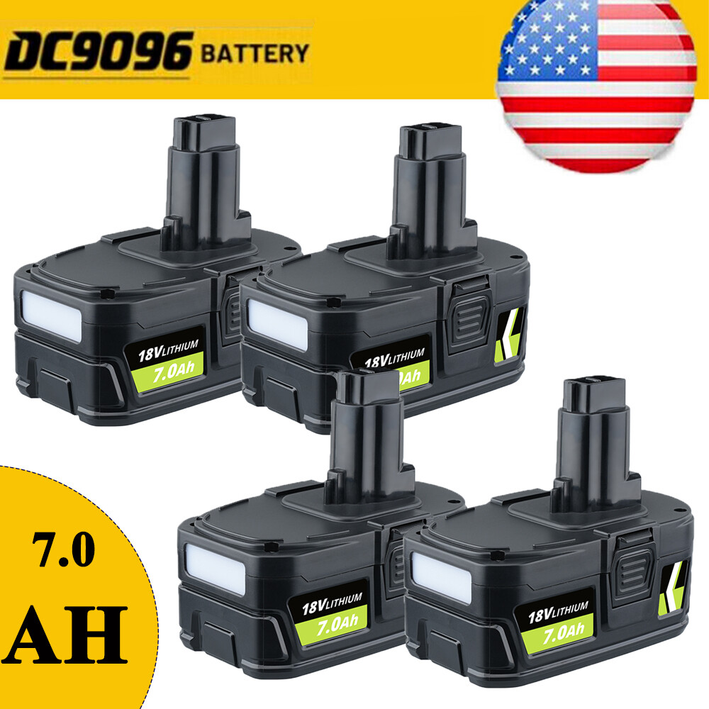 1-2Pack 18 Volt for Dewalt 7.0Ah Battery DC9096-2 DC9098 DC9099 DW9096 DC9096