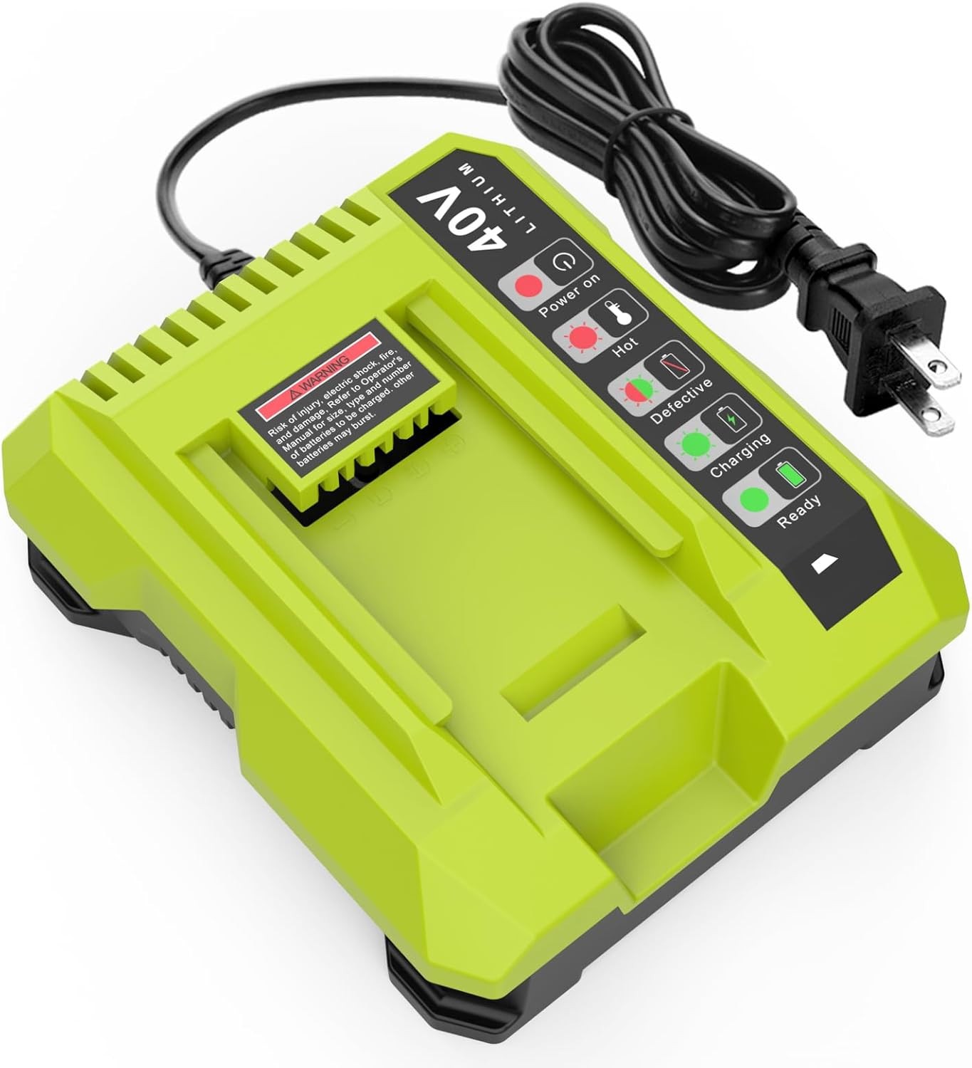 For Ryobi One Plus 40V Li-ion Battery Fast Charger 40 Volt OP403 OP401 Charger