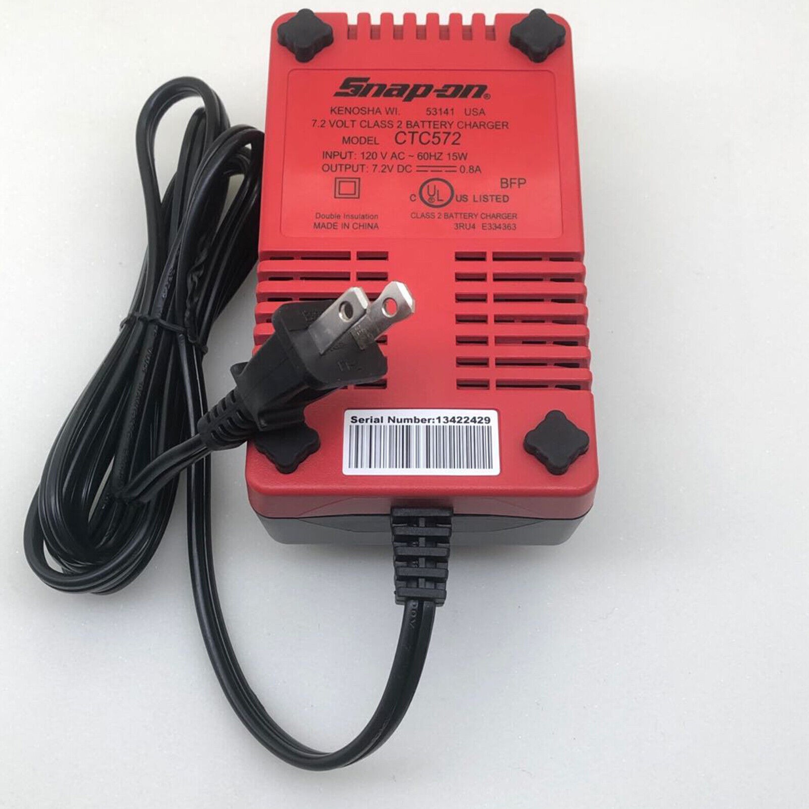 CTC596 CTCJ596 CTC572 Snap-on Battery Charger AC 110V Li-on Battery Charger Dock