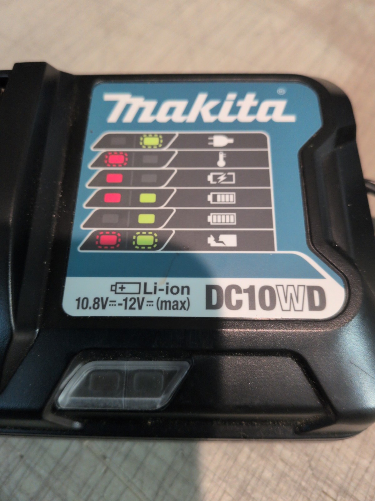 Makita DC10WD 12V Lithium Ion Battery Charger OEM Genuine