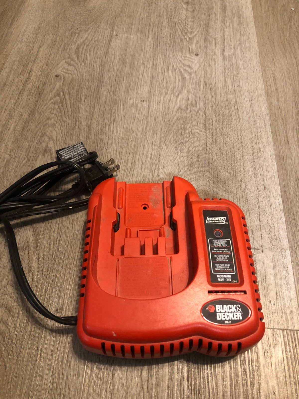 Black & Decker 9.6V – 24V Firestorm Rapid Battery Charger 1 Hour BDFC240