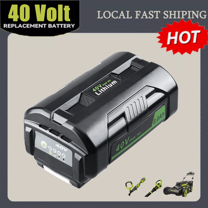 1-4PCS For Ryobi 40Volt 6.0Ah Battery High Capacity Lithium ion OP4050 OP40602