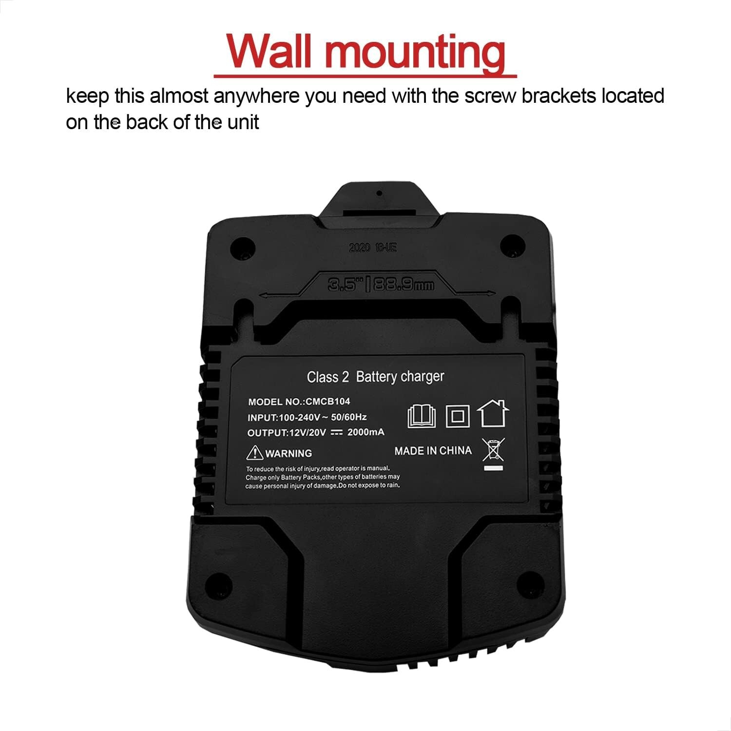 V20 20V Battery Fast Charger CMCB104 For Craftsman 20V Max Lithium ion Battery