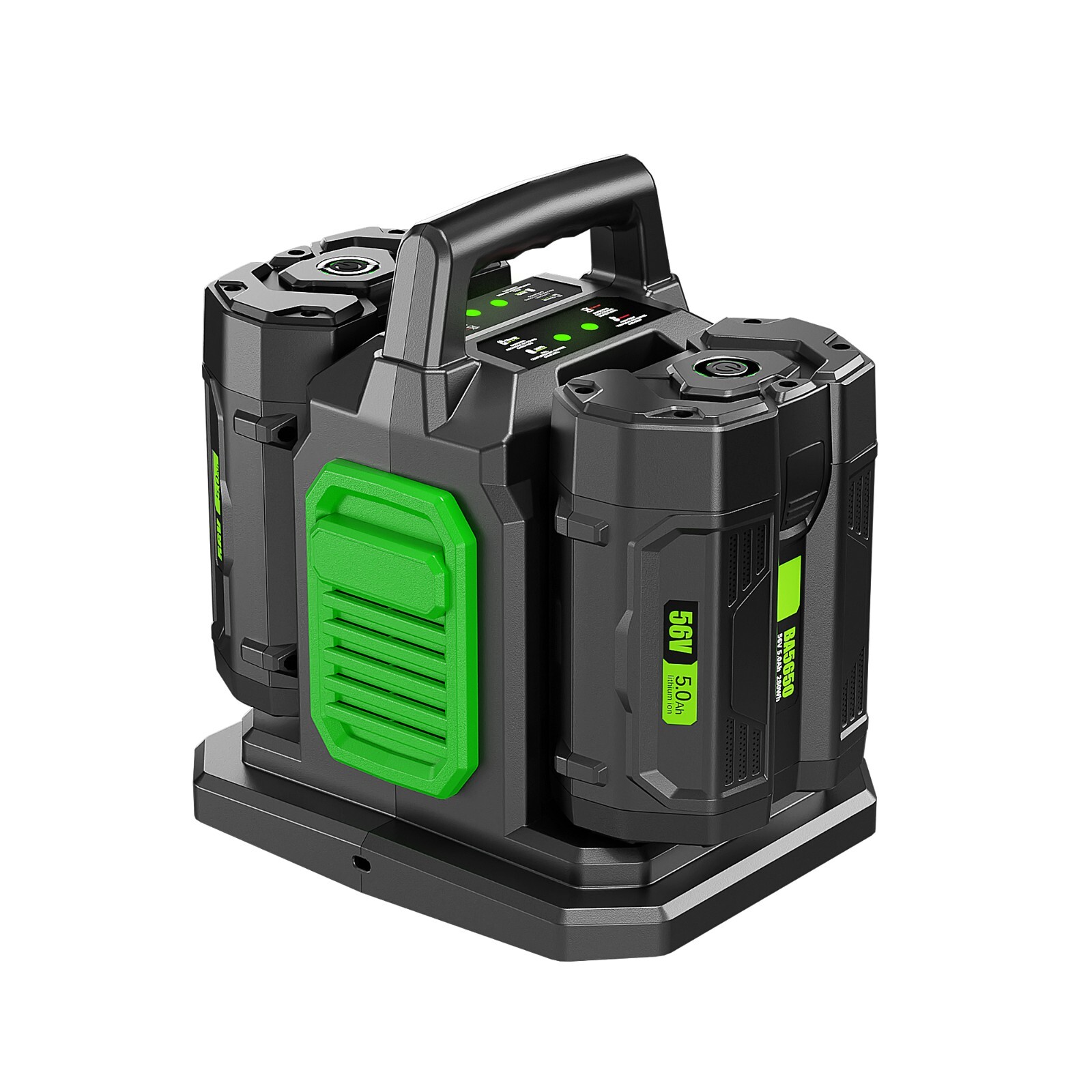 CH2800D Dual Port Fast Charger for EGO Power+ 56V Lithium Battery BA2800T BA4200