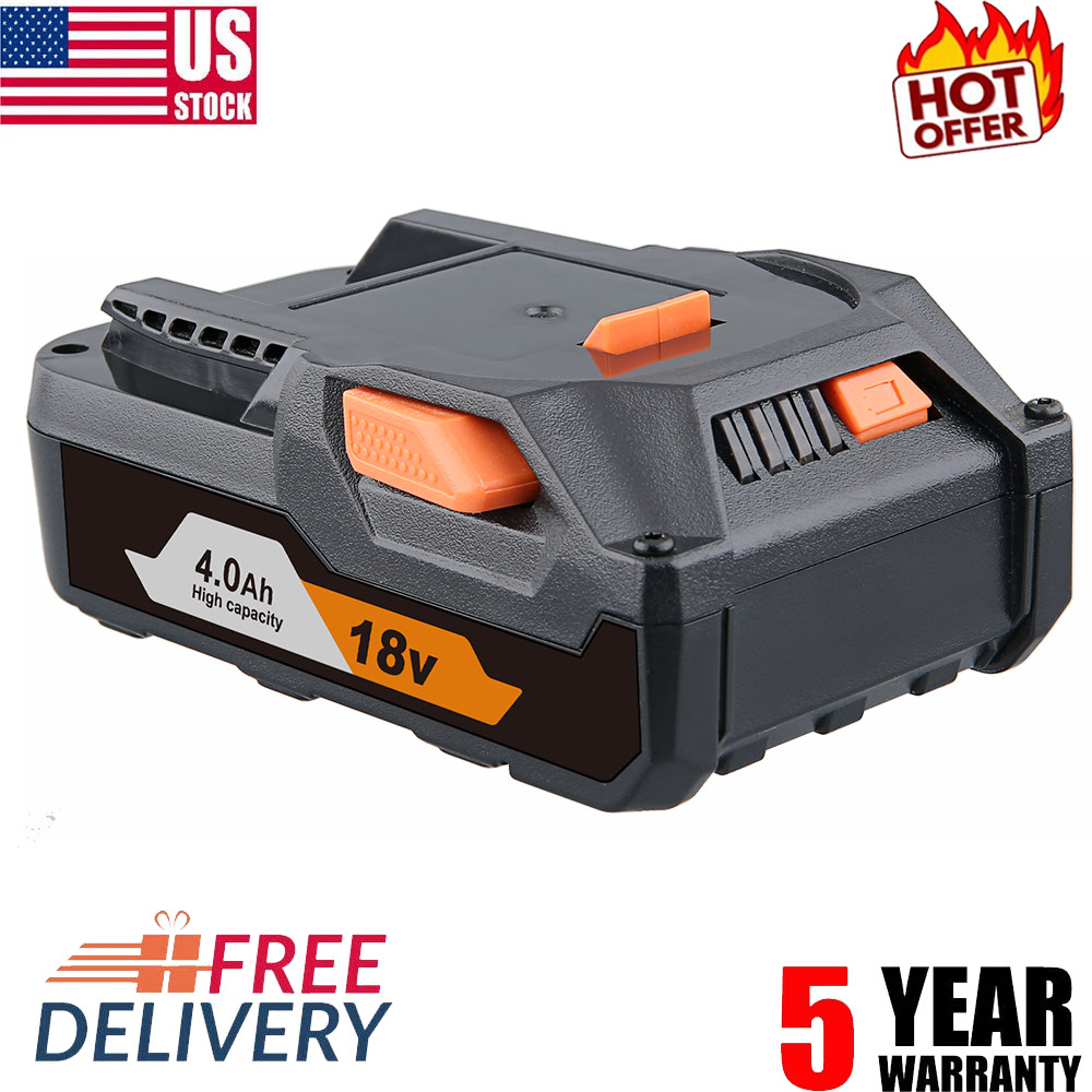 For RIDGID 18V Battery R840087 R840083 R840085 R840084 Power Tools 4000AH Hyper