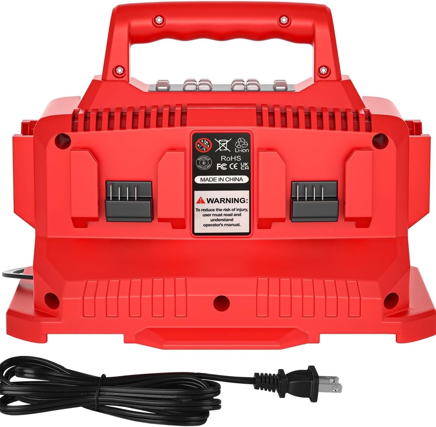 An·Gwel 2026 Upgrade 6 Port Rapid Charging Station Replacement For Milwaukee