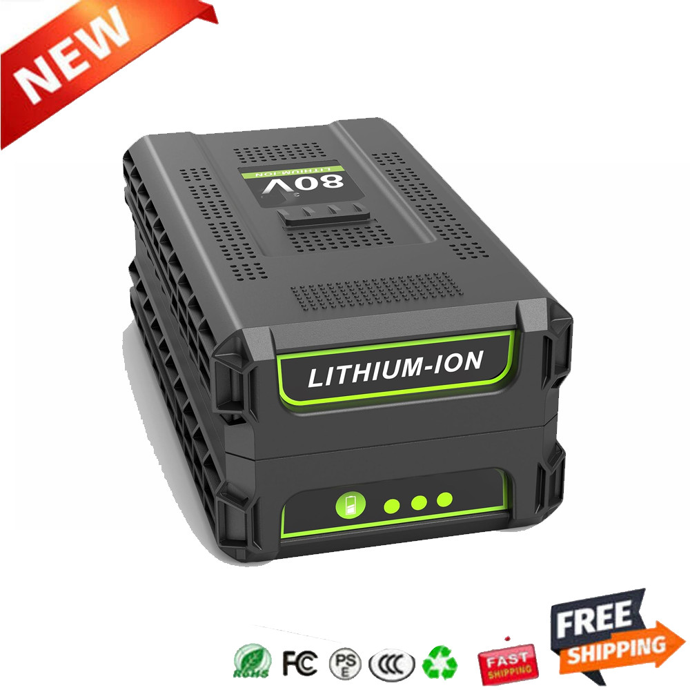 8.0Ah 80V Lithium-ion Battery For Greenworks PRO 80V GBA80200 GBA80600 2601302