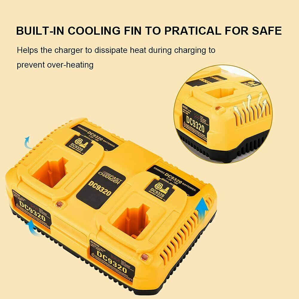 Packs 18V Battery For Dewalt 18 VOLT DC9096 DC9098 DC9096-2 Replace NI-MH 5.5AH