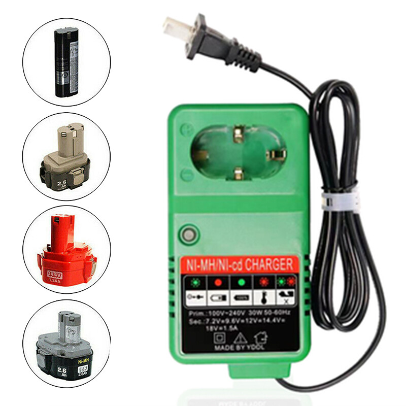 DC1804T PA18 Battery Drill Charger for Makita NiMH NiCd MT1008 7.2V-18V 230V