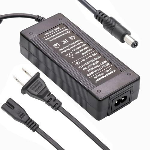 TANGSPOWER 48v Battery Charger 54.6V 48Volt Power Supply Adapter Charger for 48