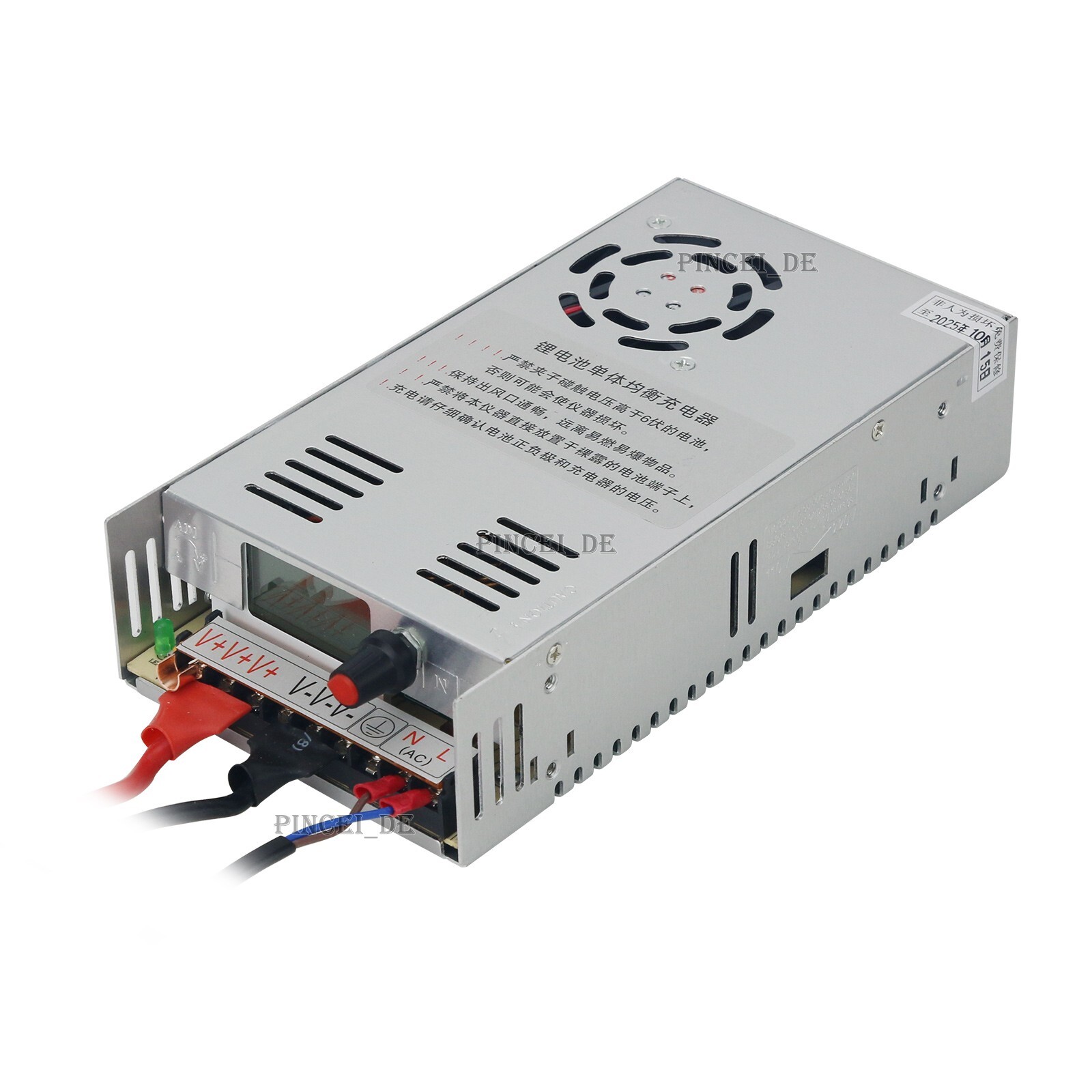 220V/110V Lithium Battery Cell Balanced Charger 0-6V/0-50A Adjustable