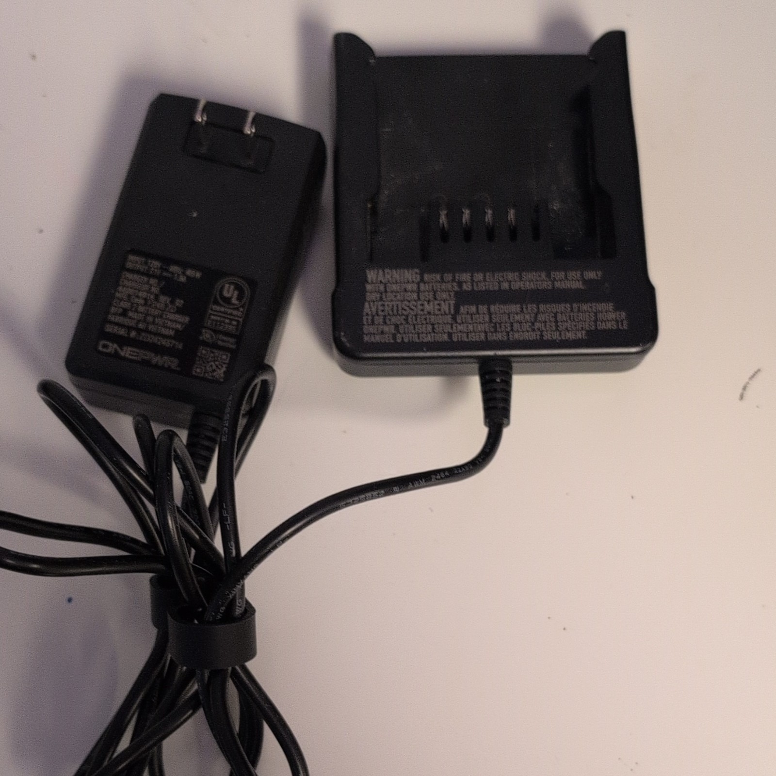 Hoover OnePwr Battery Charger Dock AC Power Adapter, Black (No Battery)