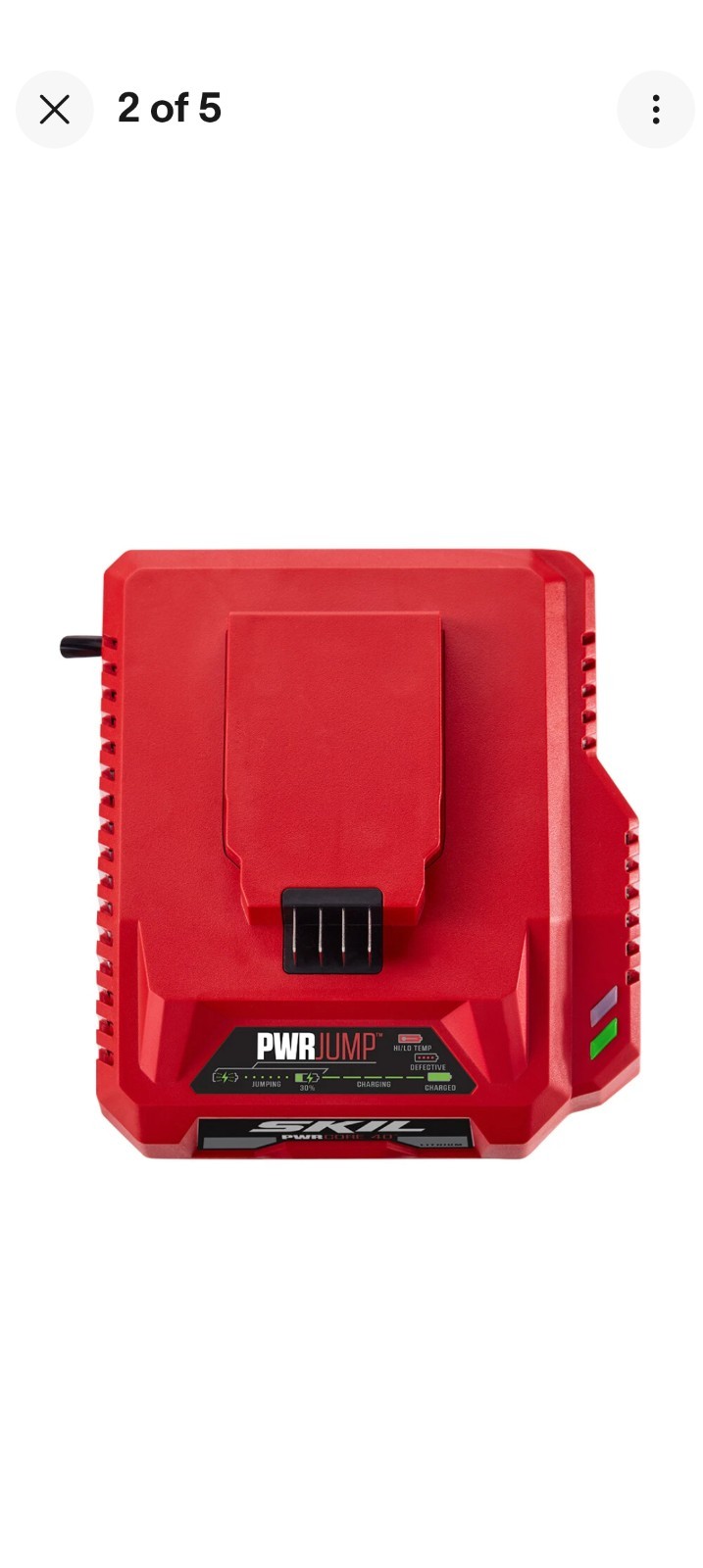 SKIL 40v PWRJUMP PWRCORE 40 150W 40V CHARGER