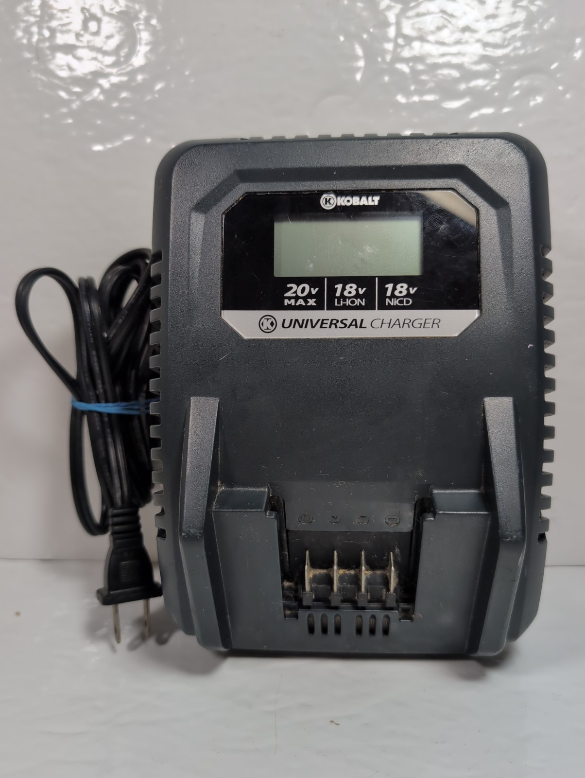 Kobalt Universal Battery Charger K20-MC60A 20V Max 18V Li-Ion NiCd 120V 60Hz!!