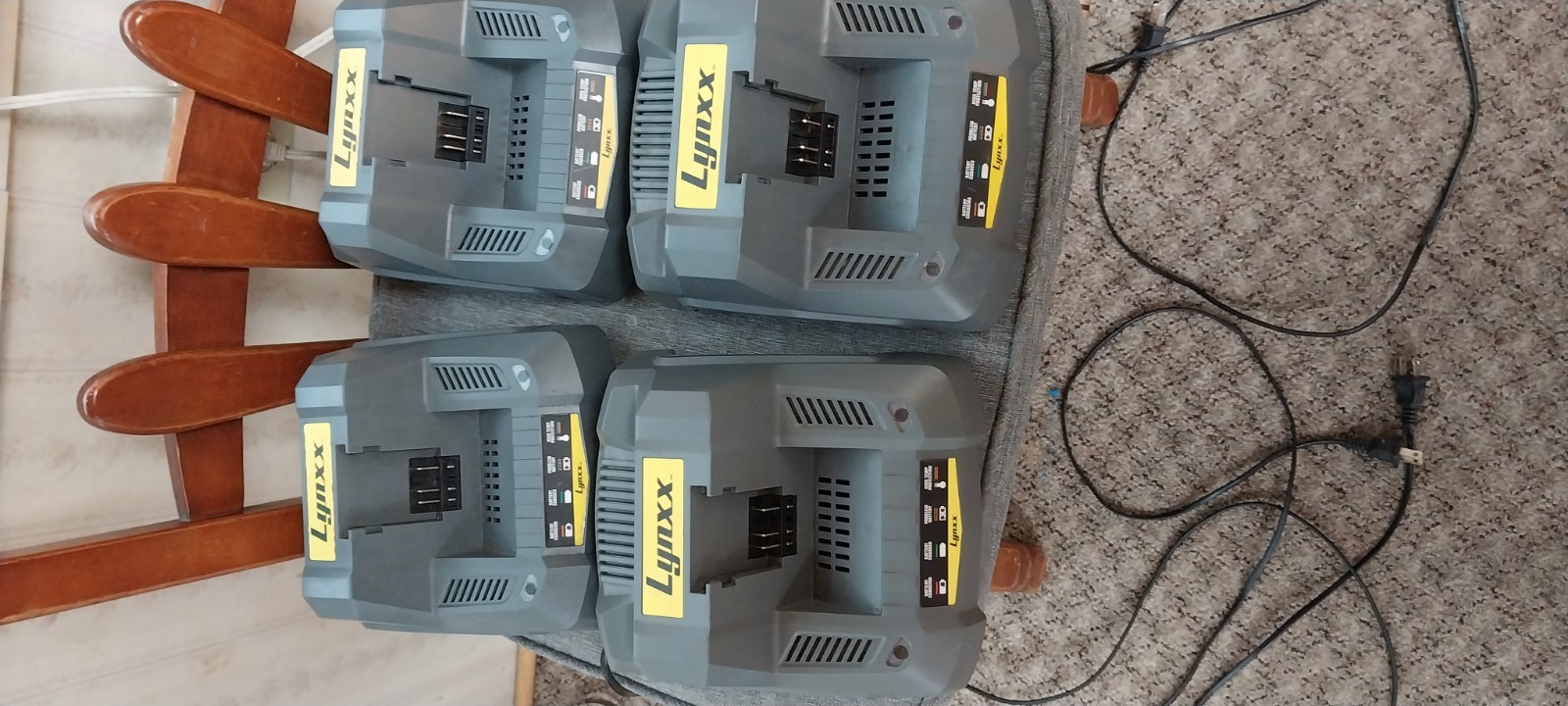 40V lithium-ion battery charger Set Of 4