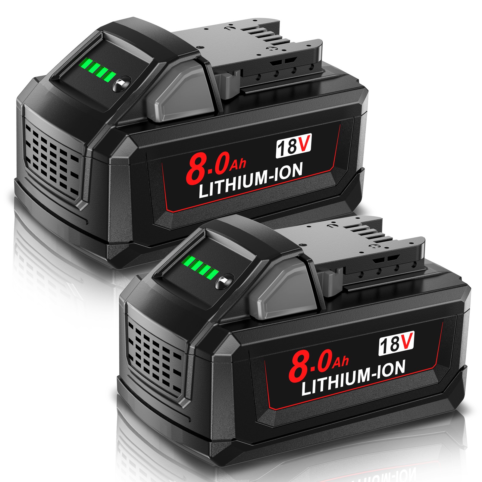 For Milwaukee M18 LCD 8.0AH 12.0AH 18V Extended Capacity Battery 48-11-1890
