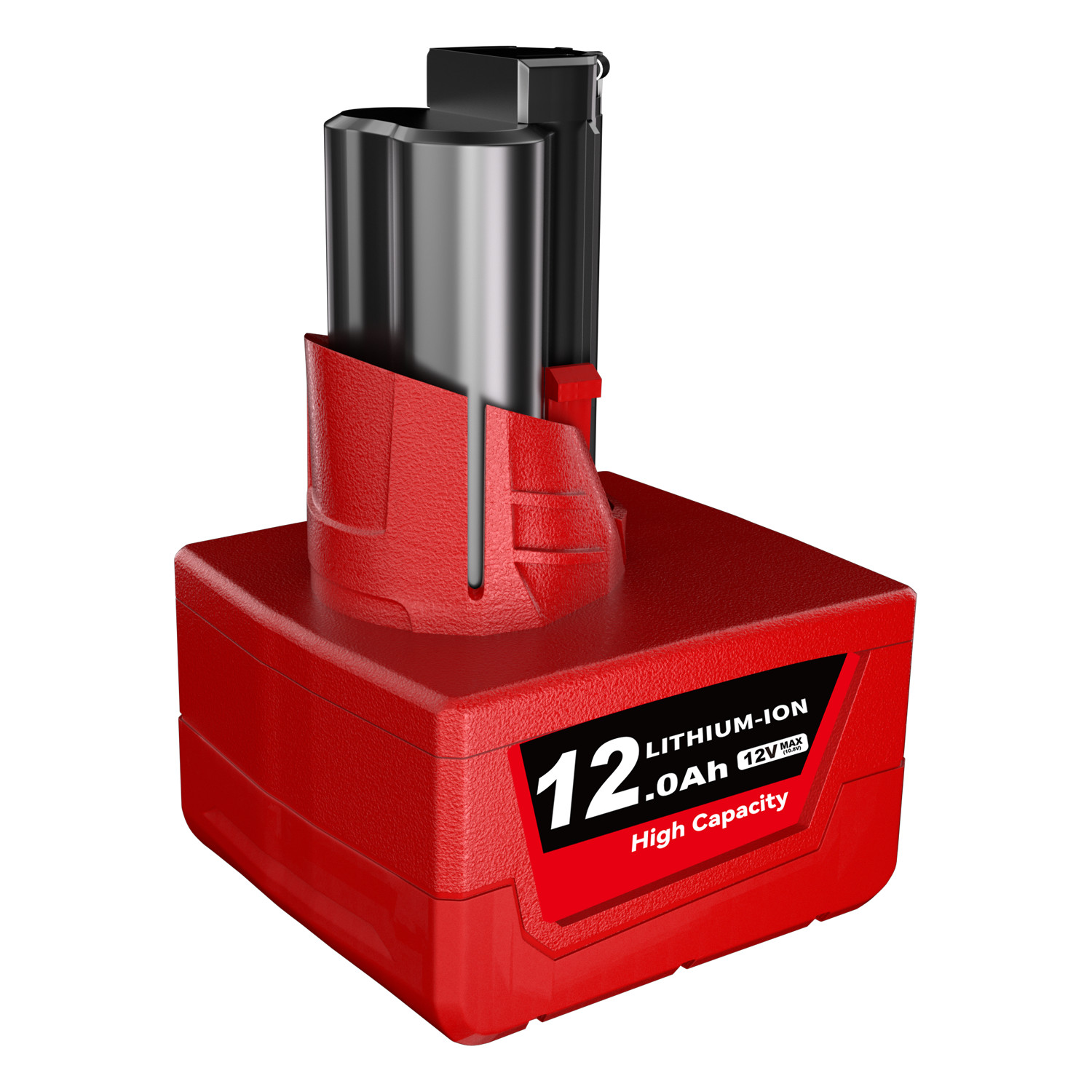 12V 12Ah Pack For Milwaukee M12B6 Lithium M12 Battery M12B5 48-11-2440 Cordless