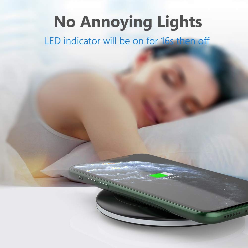Yootech Wireless Charger10W Max Wireless Charging Pad Compatible Iphone 17/17
