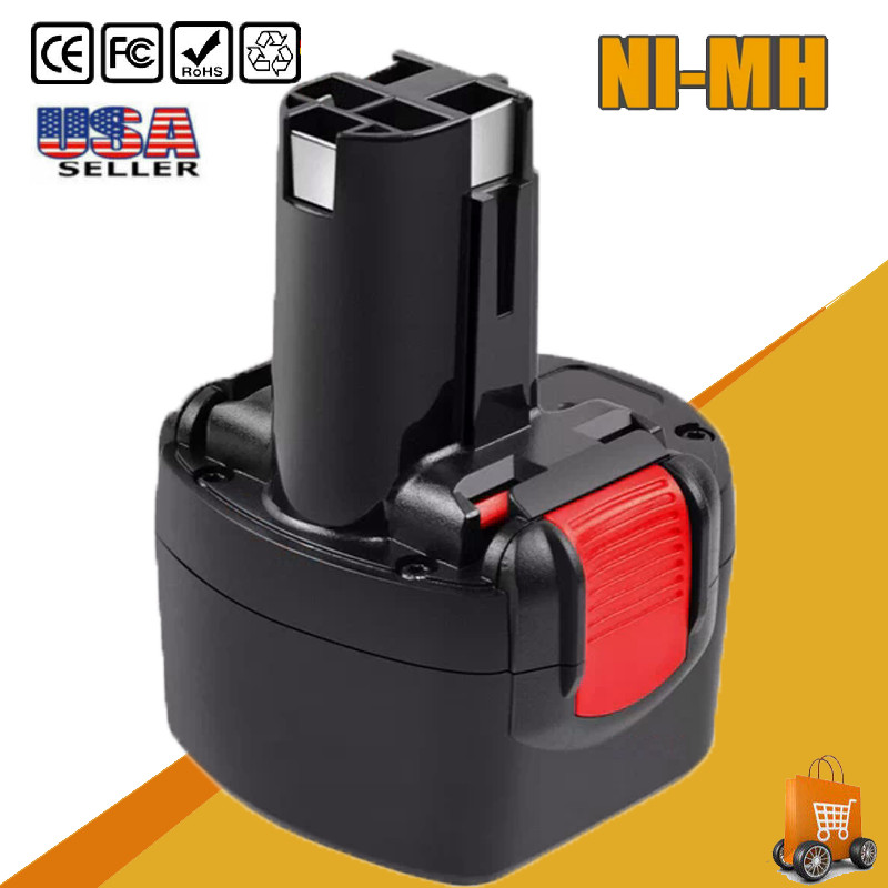 4.8Ah Ni-MH Battery for Bosch 9.6V BAT040 BAT038 BAT041 BAT140 BAT159 BAT048 NEW