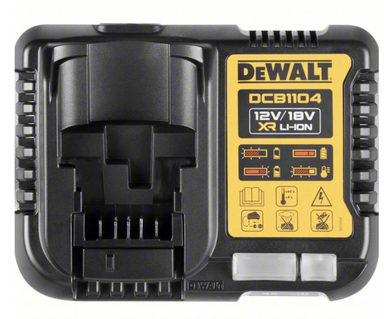 DEWALT Charger: Single-Port Charging, For 12V DC/20V DC/60V DC, 120V AC