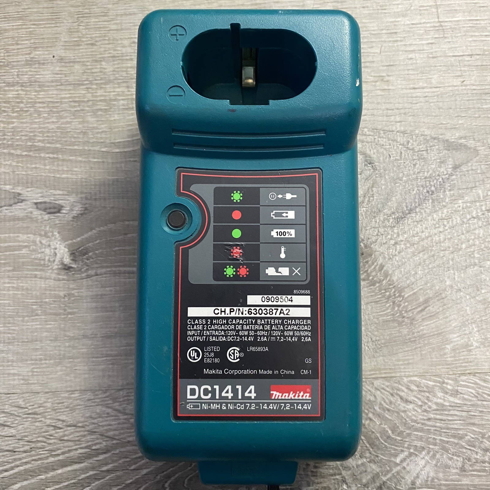OEM Genuine Original Makita DC1414 7.2-14.4V Ni-MH Ni-Cd Tool Battery Charger 🔥