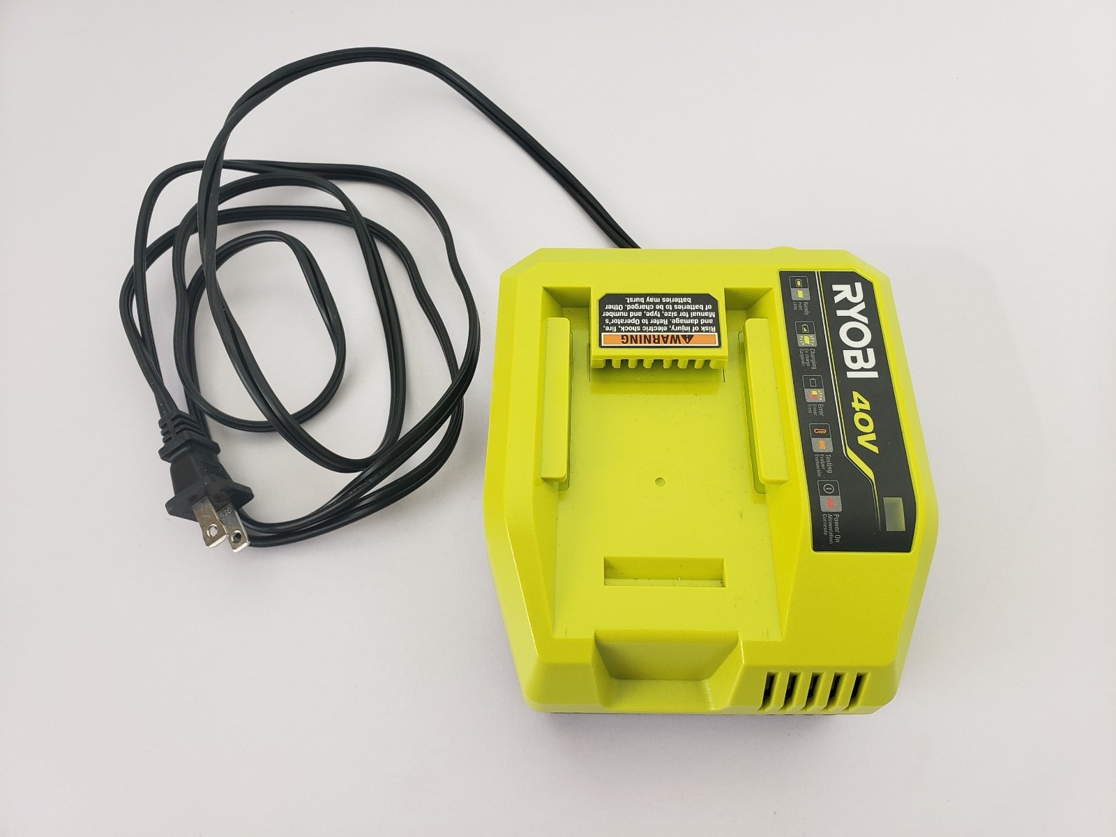 Genuine Ryobi OP408VNM 40V Lithium-Ion Fast Rapid Quick Charger