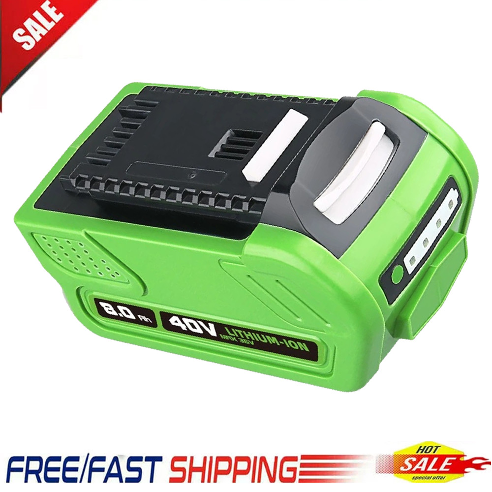 NEW 8.0Ah 40V For Greenworks G-MAX Lithium Battery 29472 29462 29252 40 Volt