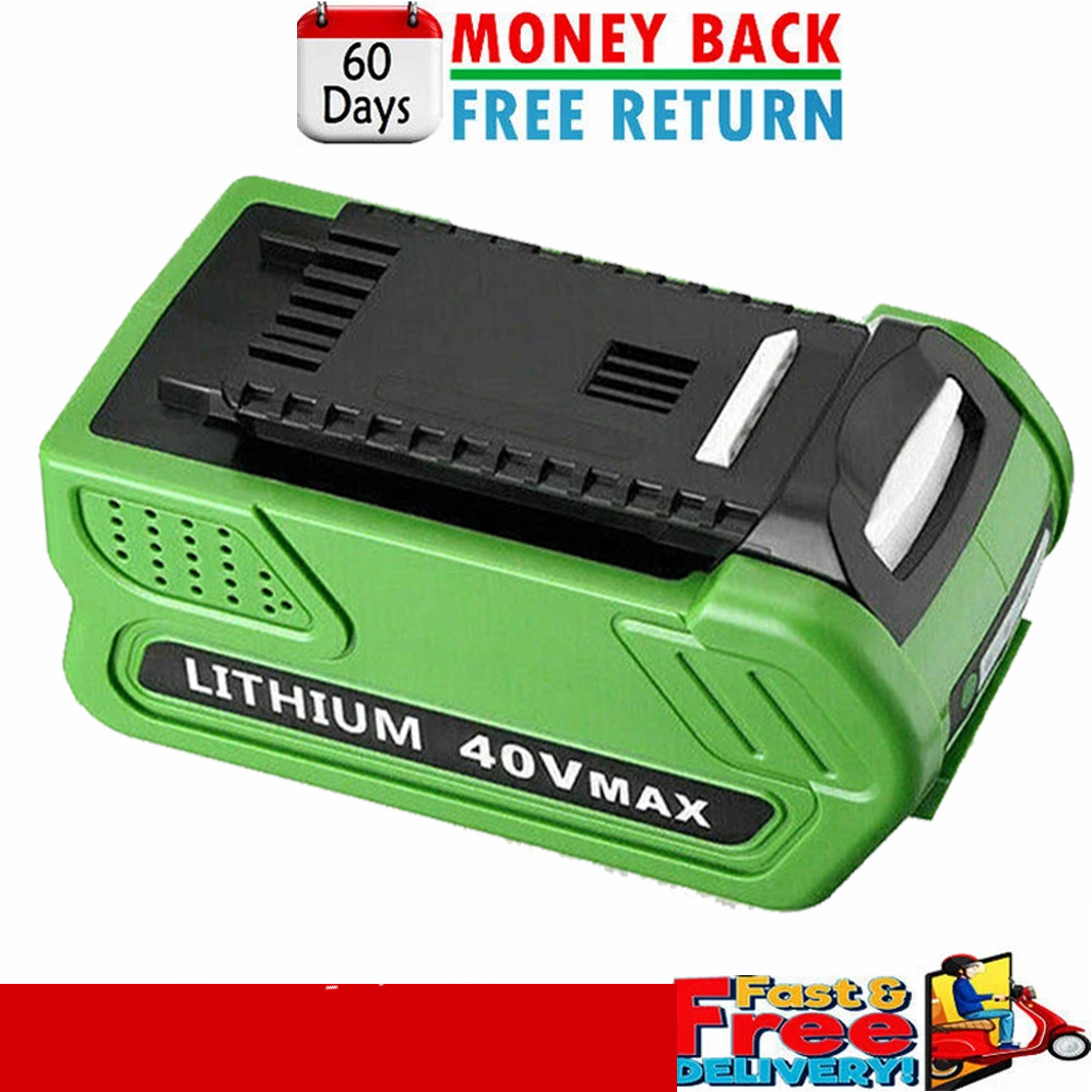 40V 8.0Ah For Greenworks G-MAX Lithium Battery 29472 29462 29252 20202 40 Volt