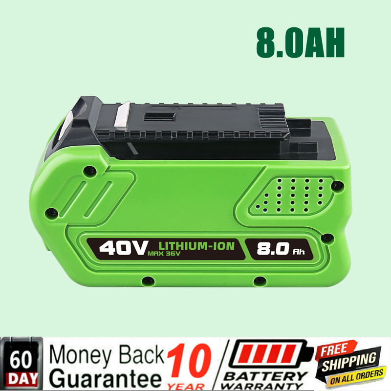 2PACK 40V For Greenworks 40V G-MAX Lithium Battery 29462 29482 29252 29472 NEW