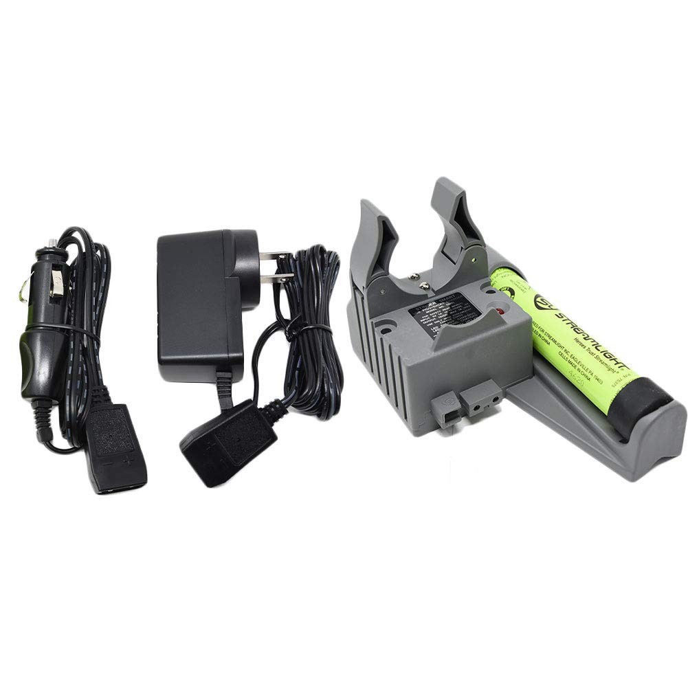Streamlight Stinger Piggyback Smart Charger Holder Battery Ac Charge 12V Dc Car