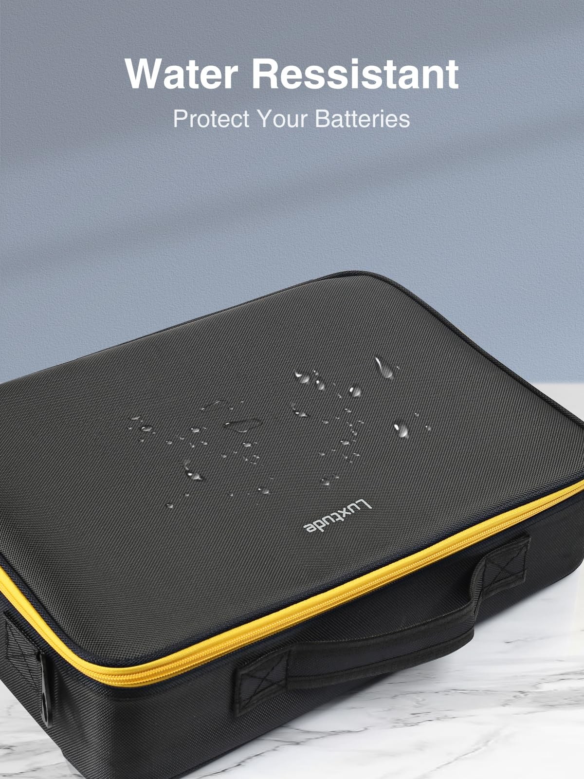 Luxtude Extra Large Battery Case For Dewalt/Milwaukee/Ryobi 12V/18V/20V Battery