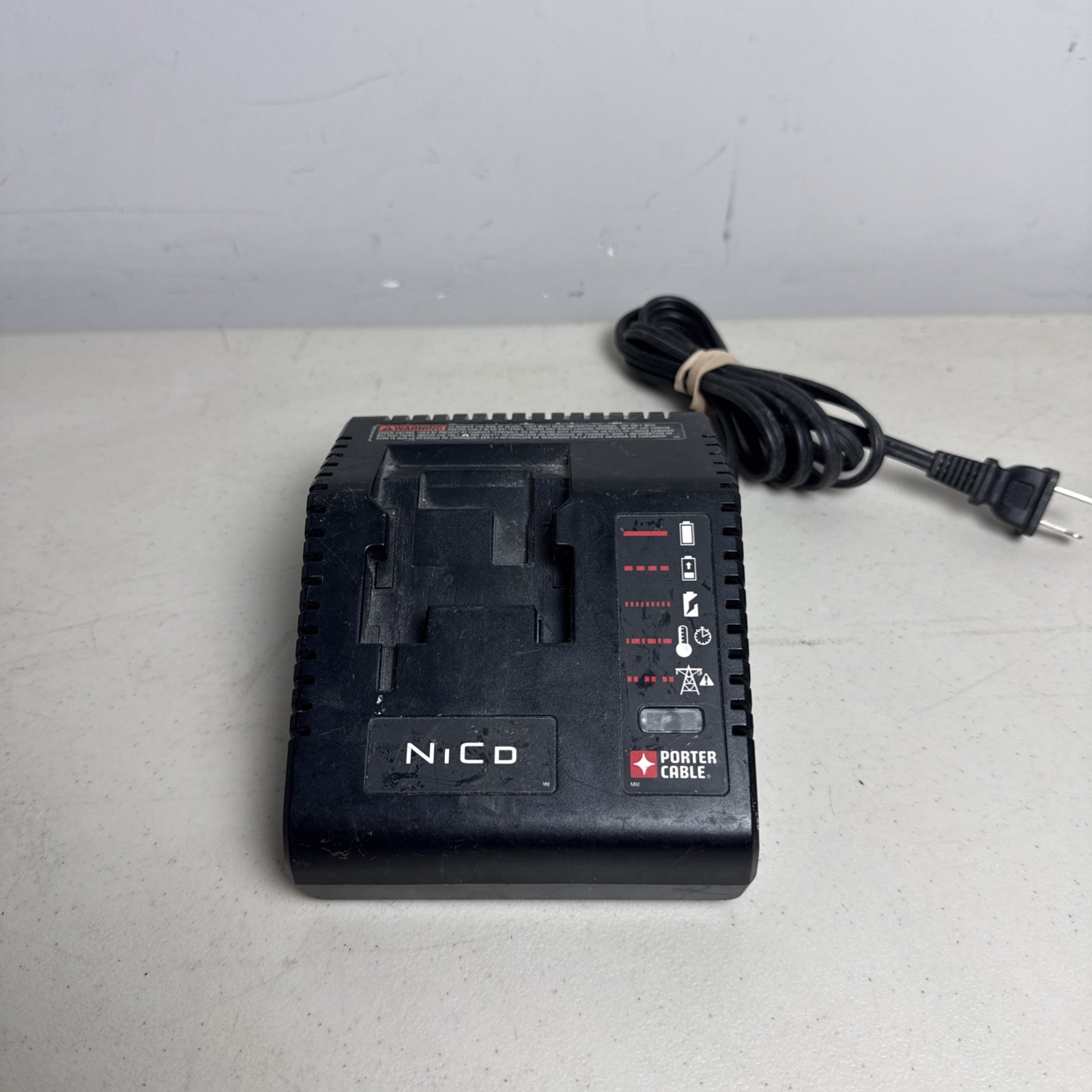 Porter Cable PCMVC 9.6-18V Ni-CD Power Tool Battery Charger TYPE 2 TESTED
