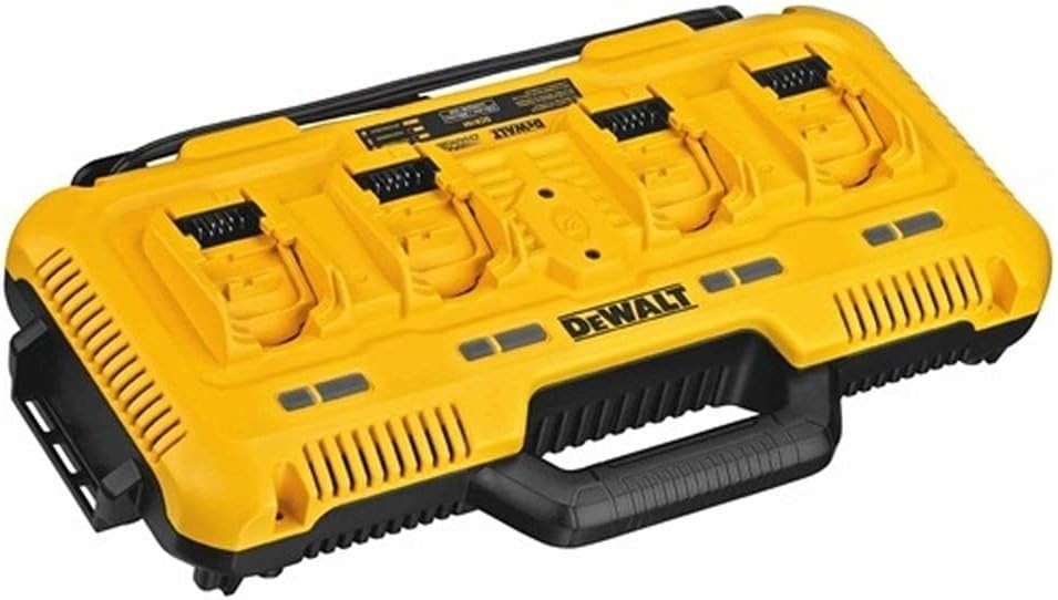 DEWALT DCB104 Multi-Port Fast Charger 12V/20V, Charges 4 Batteries New