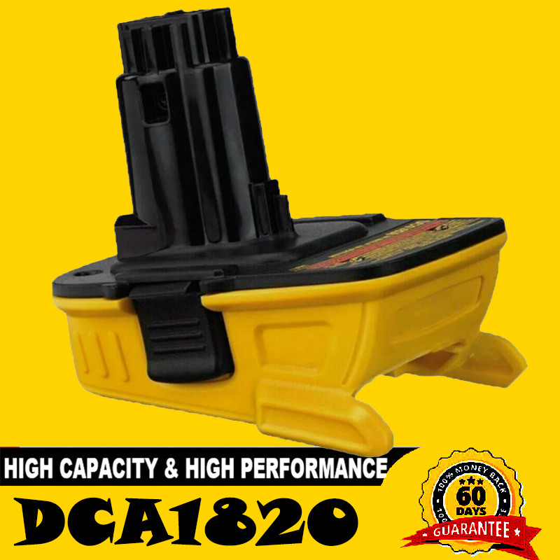 20V Battery Adapter Converter 18V to 20V Max Li-Ion Tools For DEWALT DCA1820